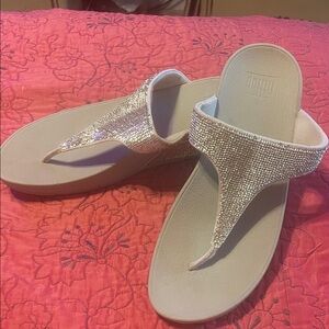 FITFLOPS GOLD SHOES SIZE 11